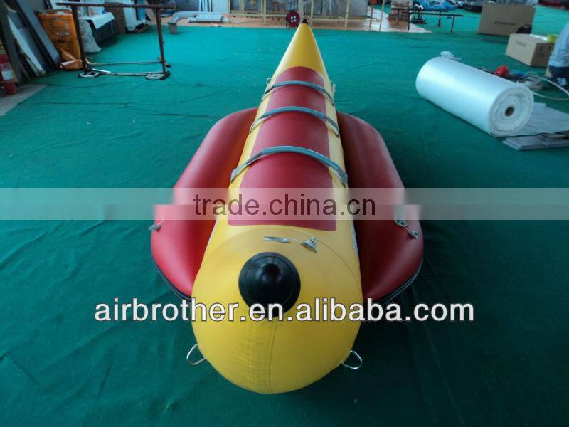 2014 CE PVC inflatable banana boat