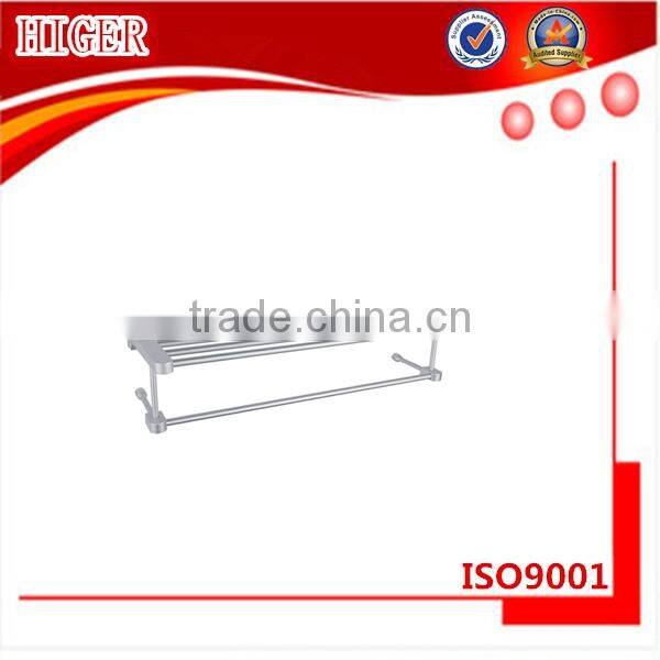 bathroom metal wall-mounted towelshelf