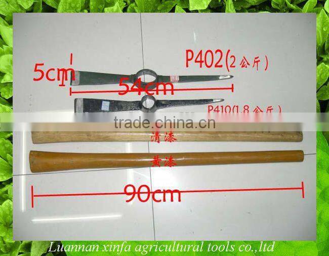 garden tools steel pickaxe