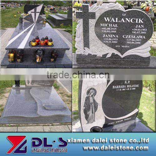 Granite monument angel design