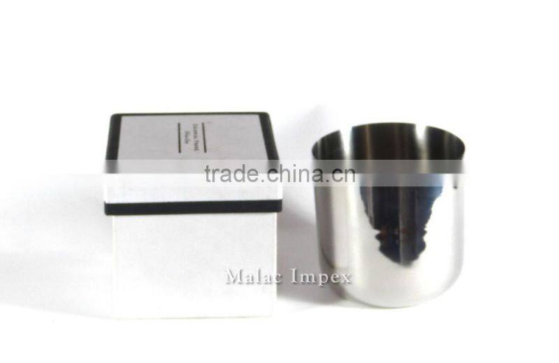 India factory price private label brass candle jar