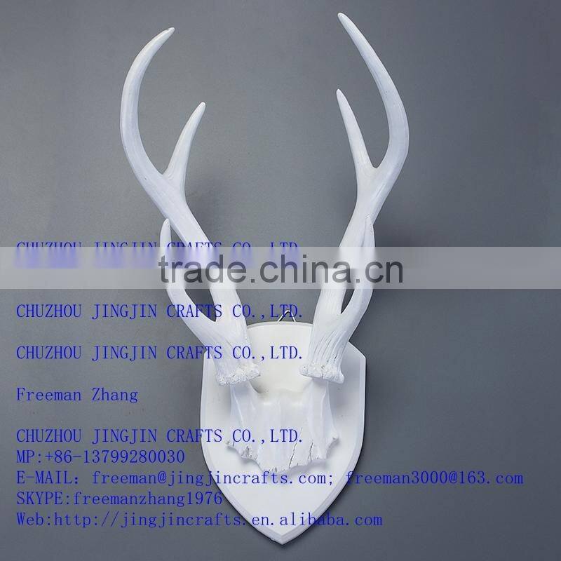 2017 New Home Decoration Resin Deer Head