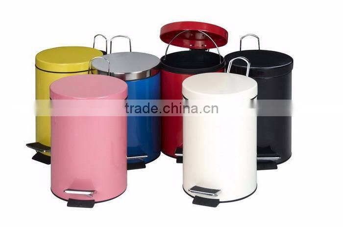 Wholesale Customized Good Quality hotel room restaurant lidded trash can