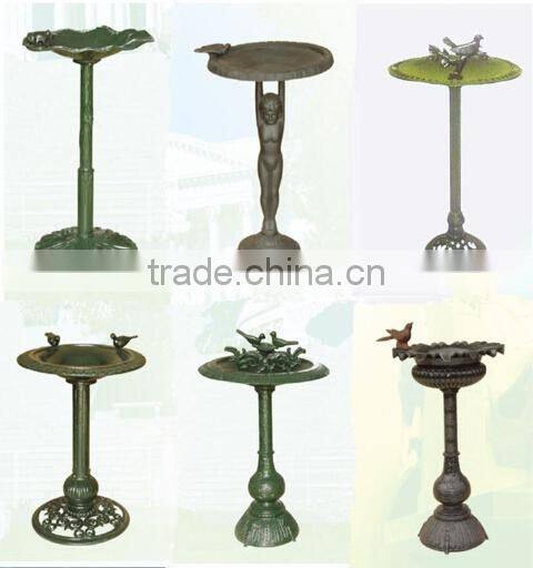 Trade Assurance China supplier high quality antique cast iron bird feeder for sale