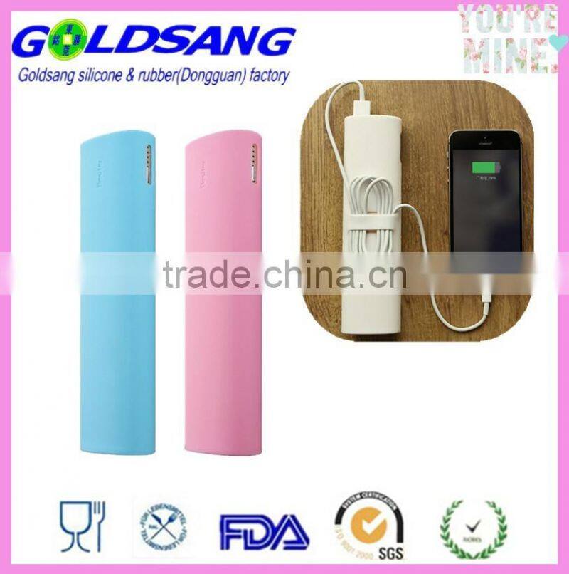 new product 16000mah power bank silicone rubber case