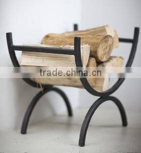Iron log rack