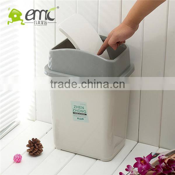 public plastics dustbin with cover