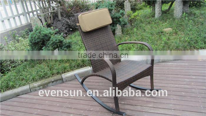 Outdoor Wicker Rocking Chair