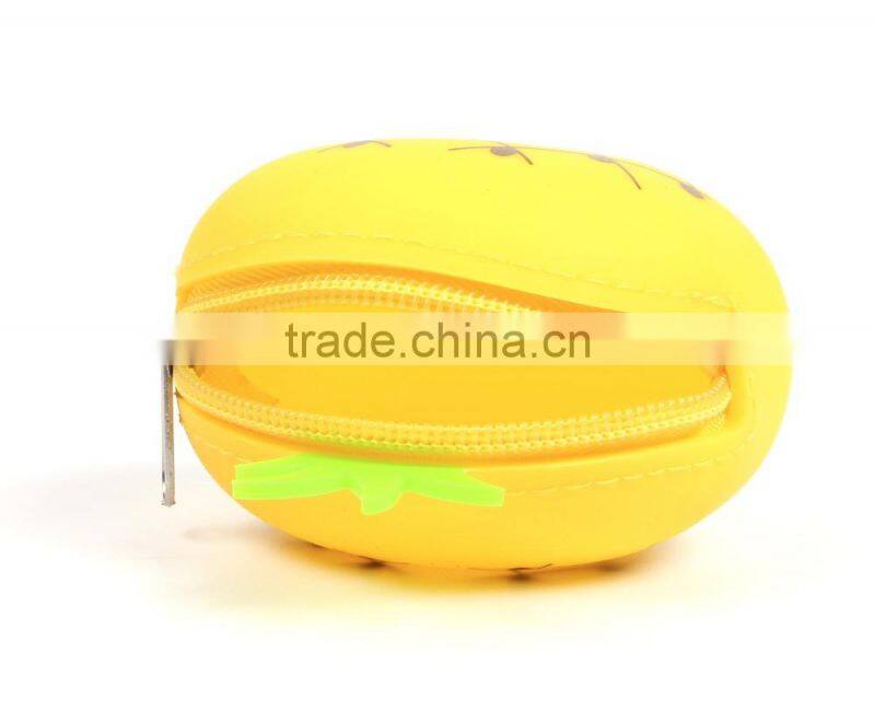 Cute Women Silicone Jelly Wallet Change Bag Key Pouch Coin Purse