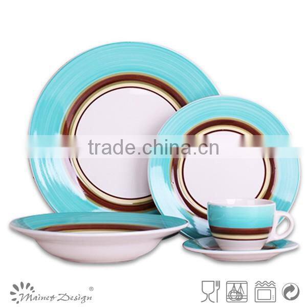 12pcs handpainted ceramic dinner set
