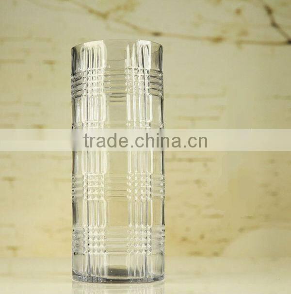wholesale colored and clear glass flower vases