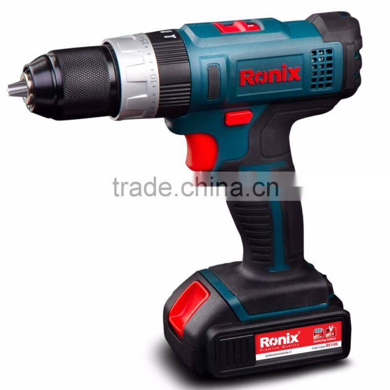 Ronix Industrial level Cordless Driver Drill 14V Li-ion model 8614K hot model