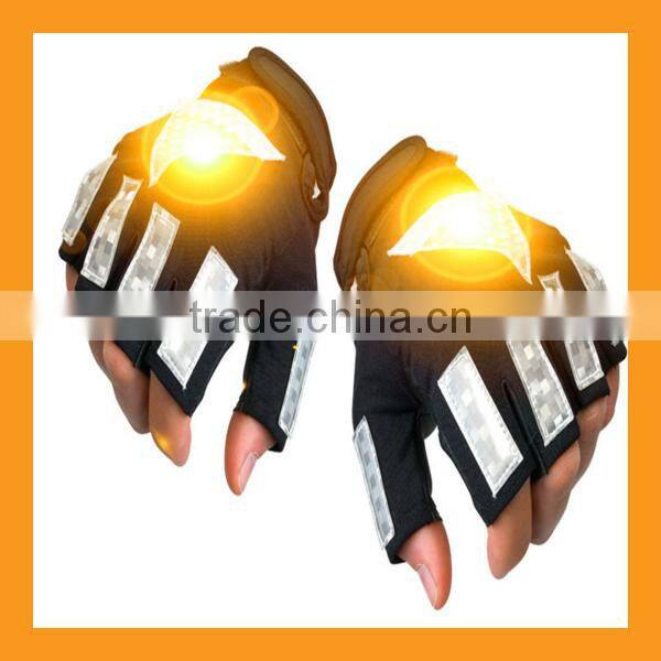 High Reflective LED Traffic Police Gloves