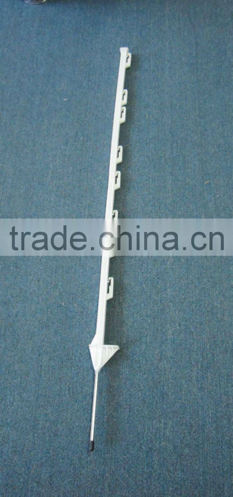 6' electric cattle white fence post china supplier on hot sale