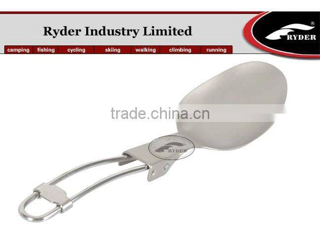 Camping Folding Titanium Forks and Spoon