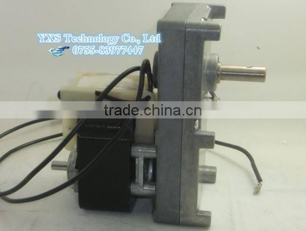 YJF6130-2.4 AC220 0.6A 1.5RPM 2.4RPM 3.8RPM 4.8RPM 7.2RPMYJF61/30 Shaded pole geared motor Real Fire Particle Fireplace AC motor