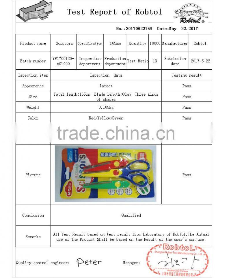 children school safety scissors 3 head interchangeable replaceable diy art student office kids hand scissors