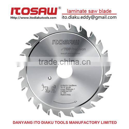 120mm 2.8mm to 3.6mm 20mm hole 12t and 12th scoring saw blade