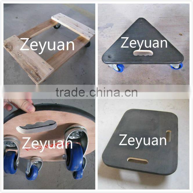 Four Caster Wheel Wood Cheap Platform Tool Carts