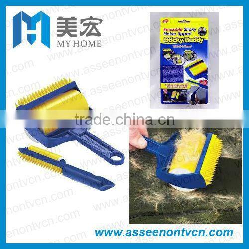 2 PCS Sticky RollerPlastics Sticky Buddy As Seen On TV Sticky Buddy