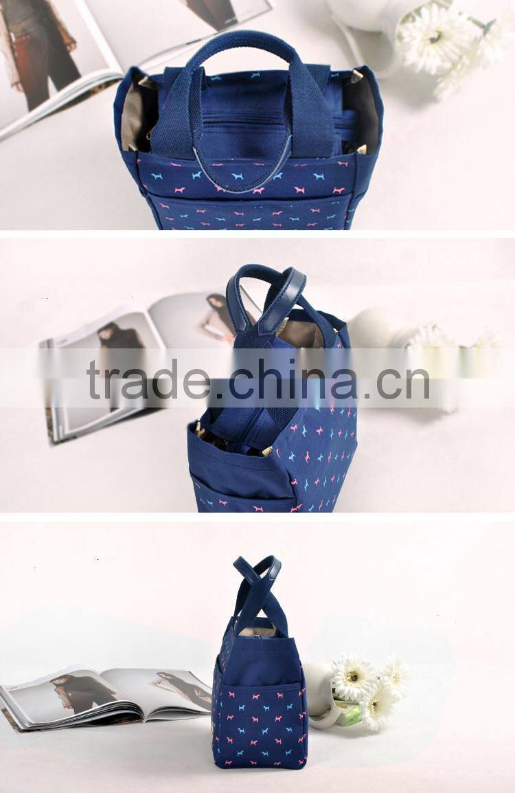 Customize printing pattern clothes hanging baby bag
