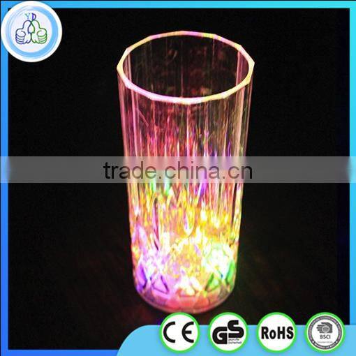 Plastic modern led drinking glass