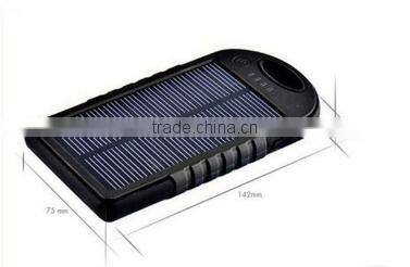 Dual USB 3000mAh Solar Battery Chargers High Capacity Double USB Solar Energy Panel Power Bank for Mobile Phone Tablet Laptop