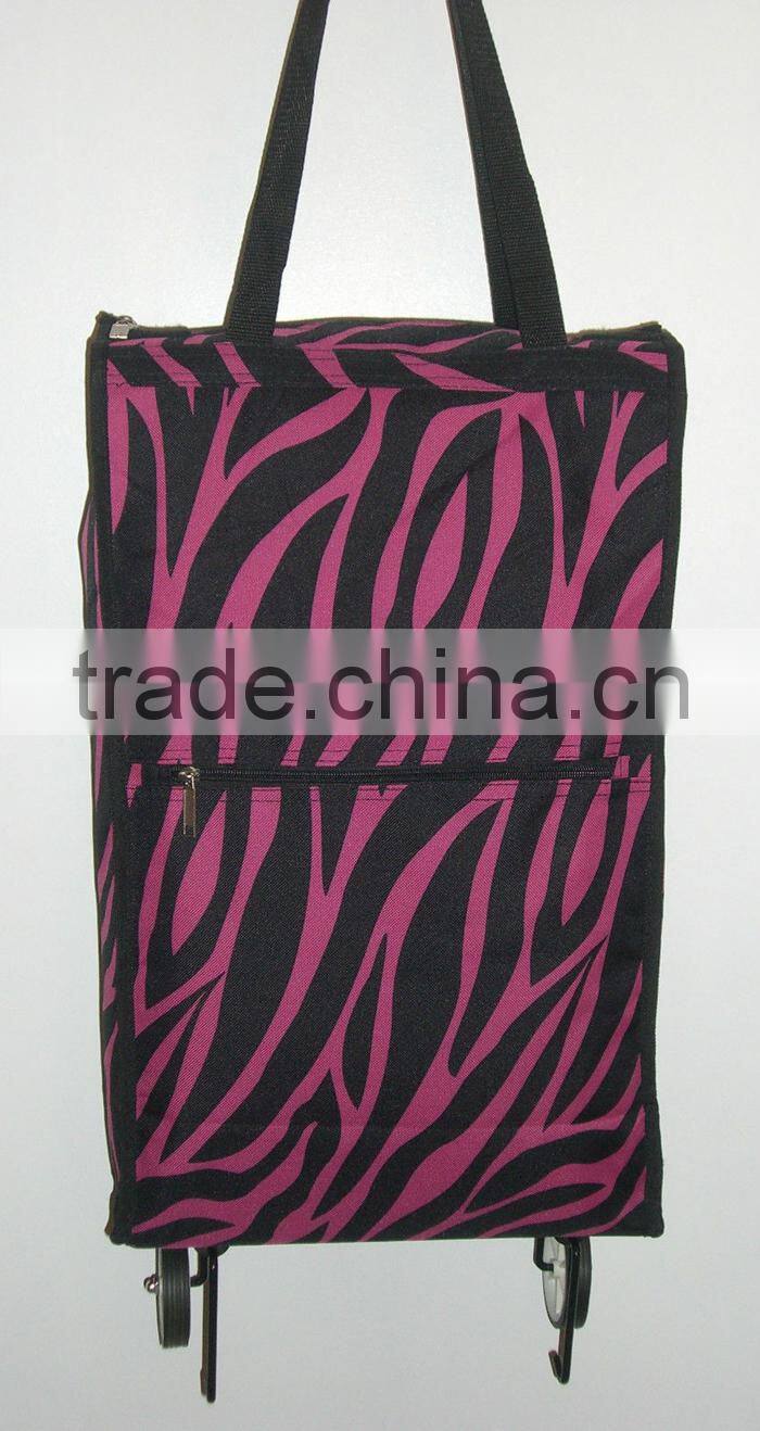 FOLDING SHOPPING BAG/ FOLDING SHOPPING CART with WHEELS