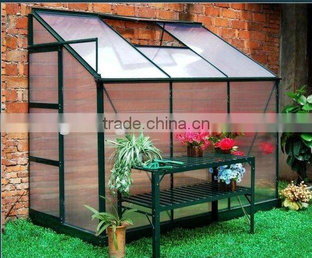 6.3*10FT greenhouse with single door