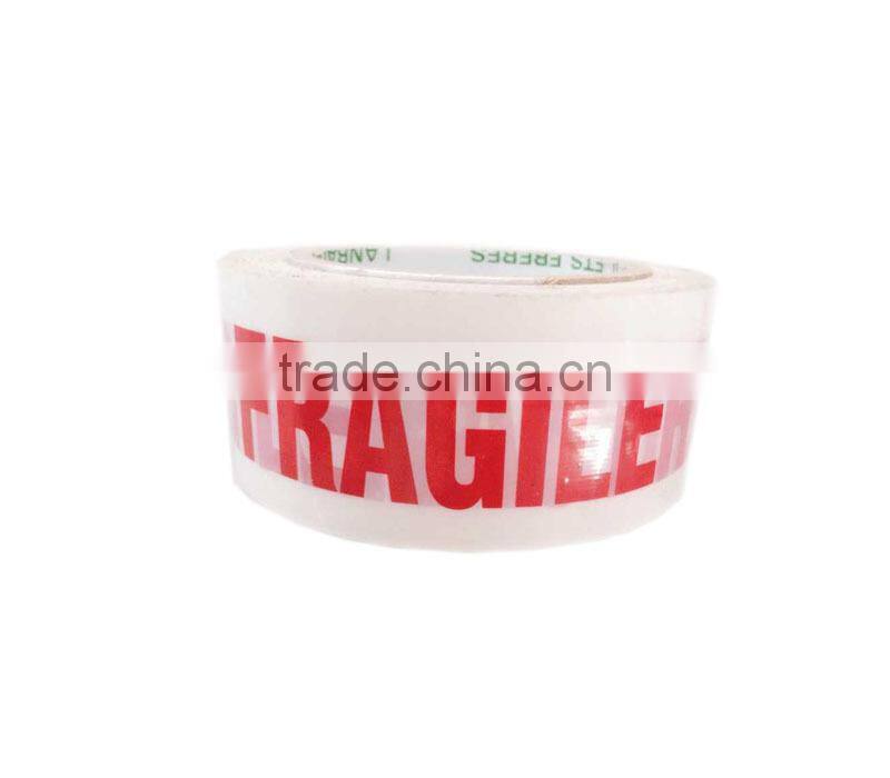 Bopp Fragile printed packing tape