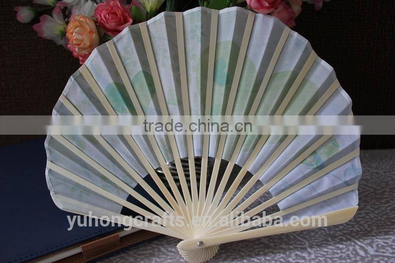 Promotional bamboo fans for wedding