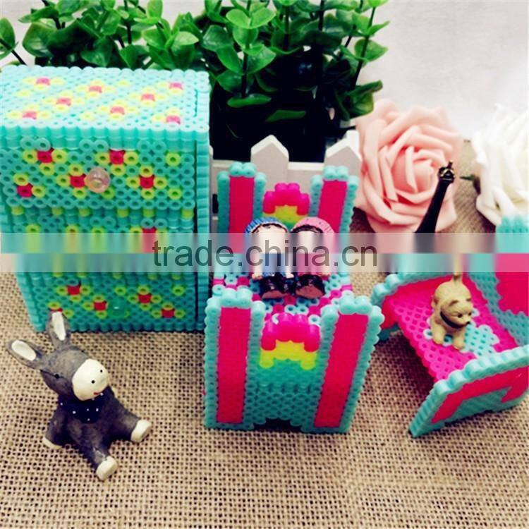 Wholesale Personalized DIY Plastic Educational Hama Perler Beads 5mm