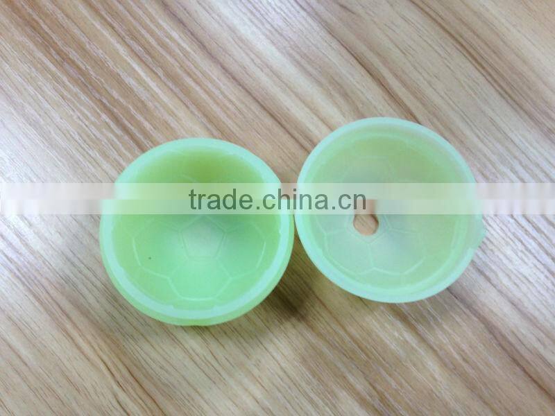 soccer ball silicone mold ice ball cube tray