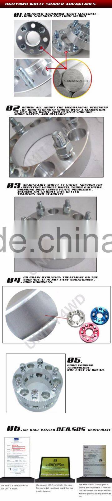 China 4x4 off road accessories aluminum smithing wheel spacer for XJ