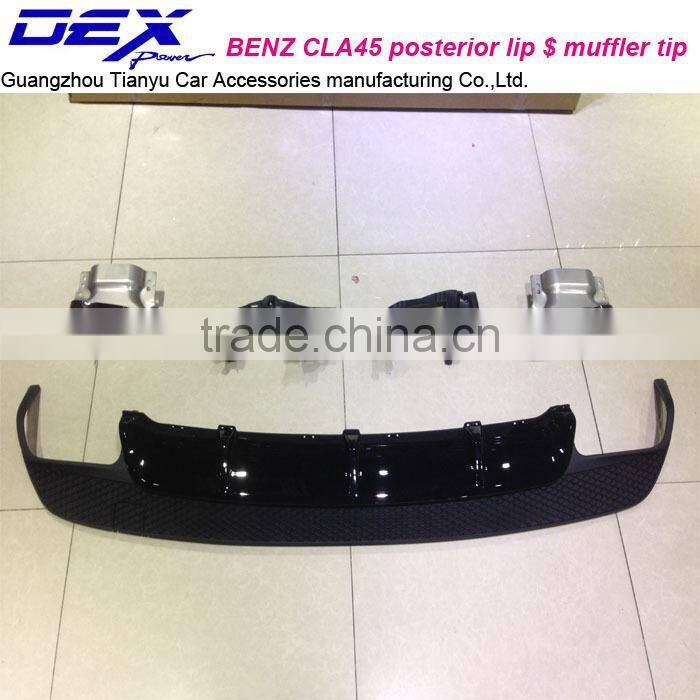 muffler tip rear diffuser for B~ENZ CLA45