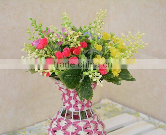 decorative artificial flower bouquet, artificial flowers