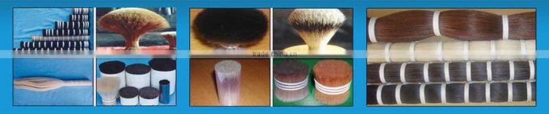 White Brown Black Color Horse Hair for brush tail extensions