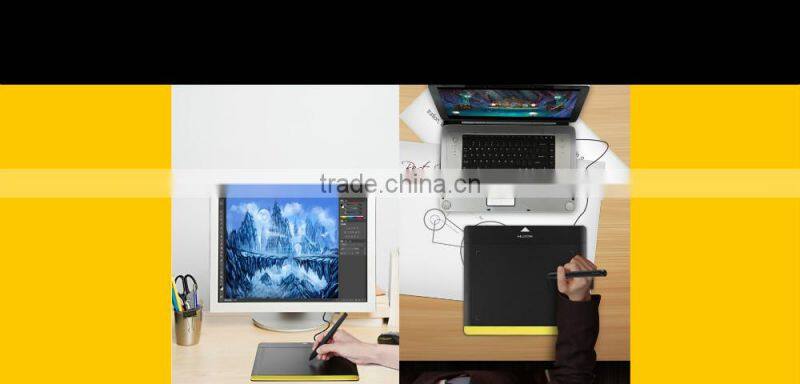 New Fashion!Huion 680TF USB DC 5V energy saving graphic tablet signature pad for costume design