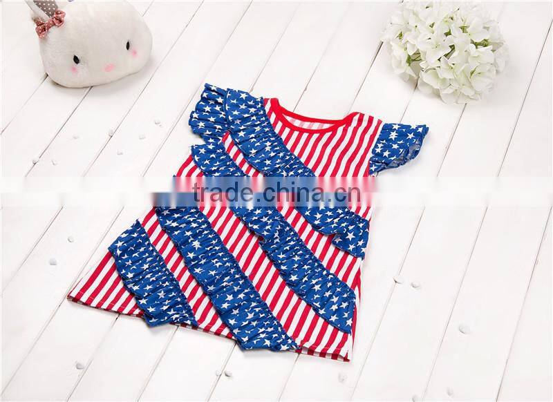 Fashion 4th of July outfits, baby girl summer dress, baby dress designs for girl