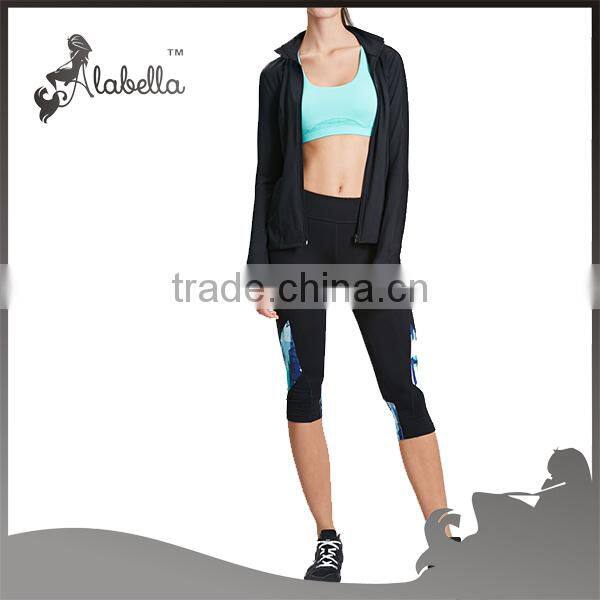 Sublimation print leggings wholesale latest design capri