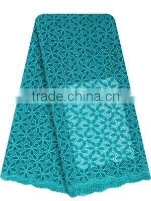 100% Nigeria Cotton Voile Lace Fabric SL0402-9