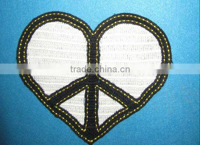 high quality embroidery badge, embroidery patch