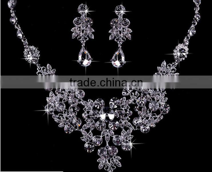 2016 fashion big chunky jewelry set trendy noble party women jewelry sets
