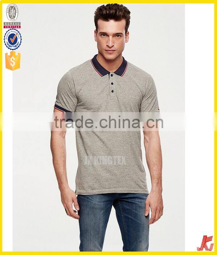 wholesale OEM short sleeve hot-sale men polo shirt newest design with pique fabric