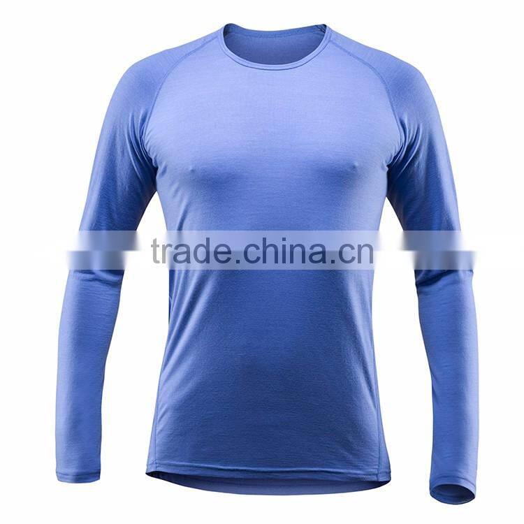 2017 High Quality Mens Long Sleeved Breathable Sport wear T Shirt