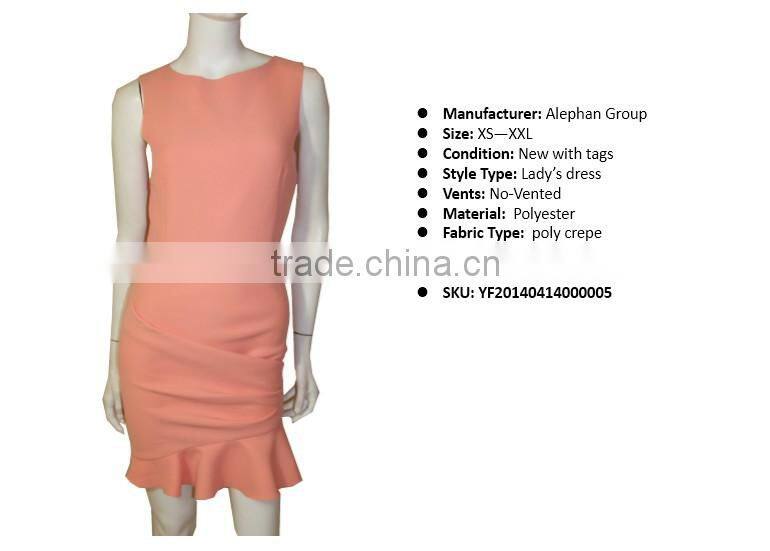 2014-2015 new ladies dress free prom dress