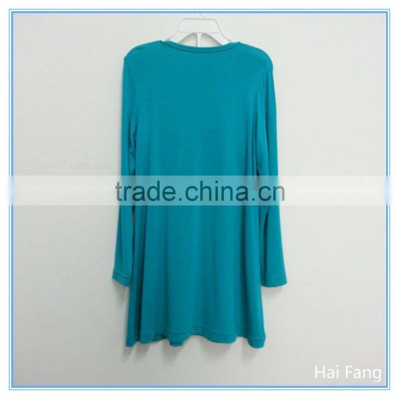 OEM Children Girls Long Sleeve T Shirts, Bowknot T Shirts, O neck T Shirts