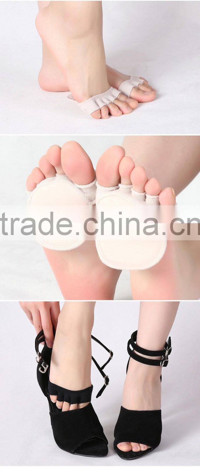 Wholesale Relieve foot pain gel socks Forefoot gel socks Silicon gel socks