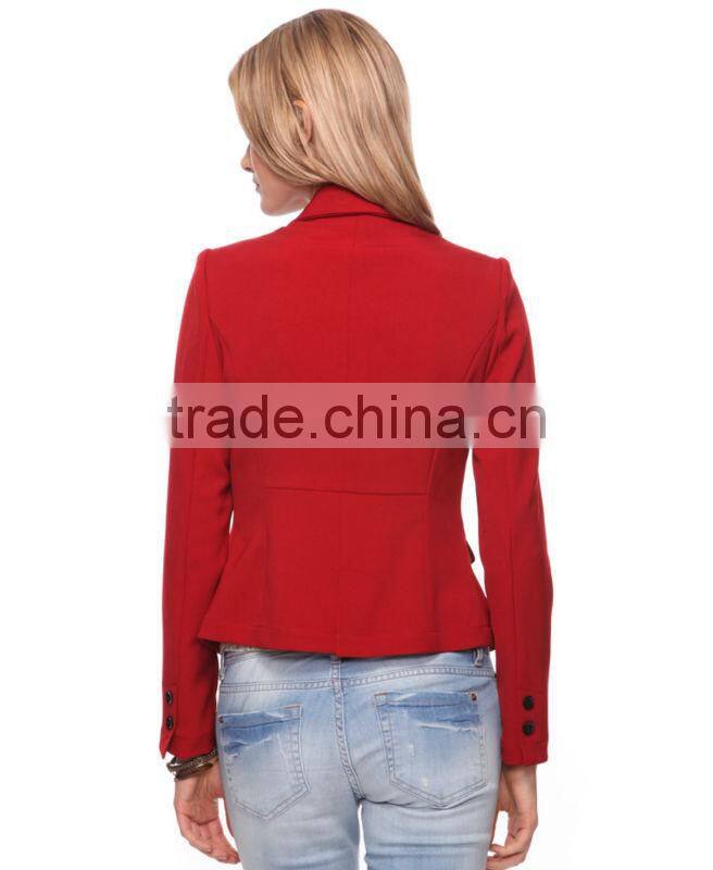 Women's Button Trim Blazer