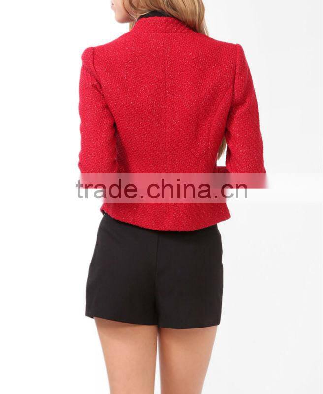 Metallic Tweed Jacket